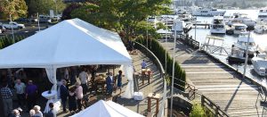Outdoor Party At Dukes Dockside