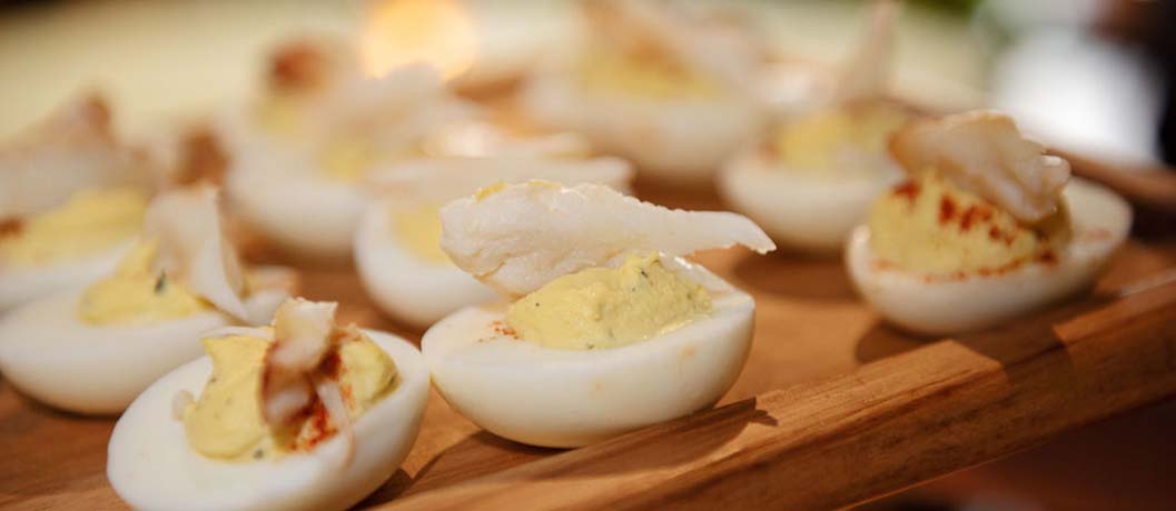 Dockside Deviled Eggs